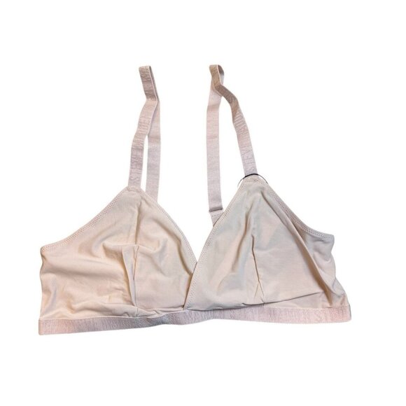 Steve Madden Women's Triangle X-Back Lounge Bra SM12151 Rose Dust Size XL NWT - Picture 3 of 8